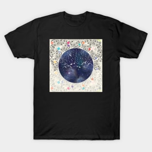 Beautiful starry night T-Shirt